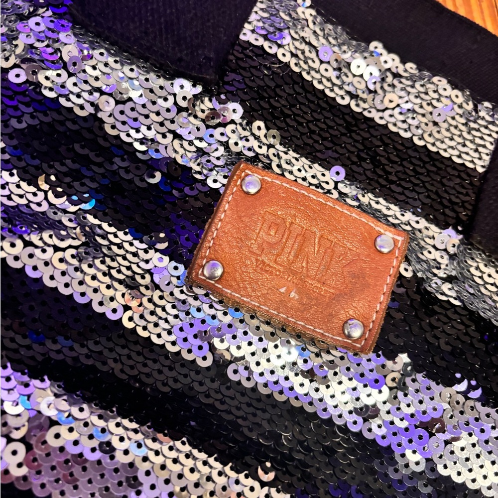 Pink ~ Large Sequin Tote - Picture 3 of 3